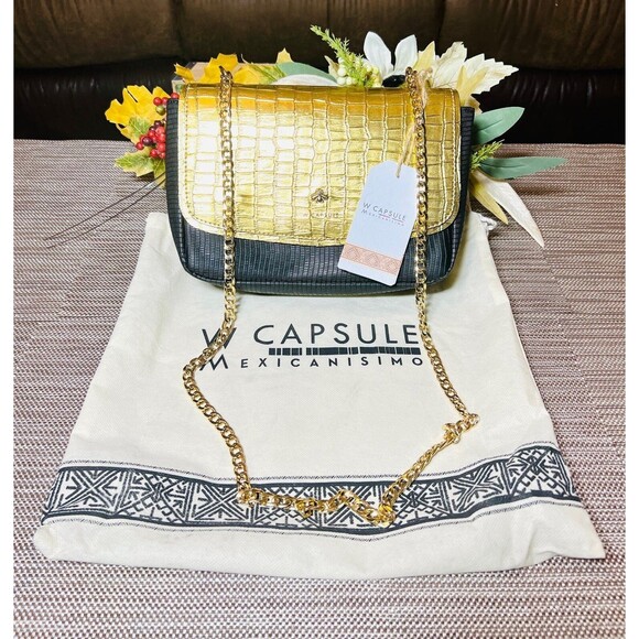 W Capsule Mexicanisimo BeeYou Bee Happy Crossbody Purse NWT - Picture 2 of 5